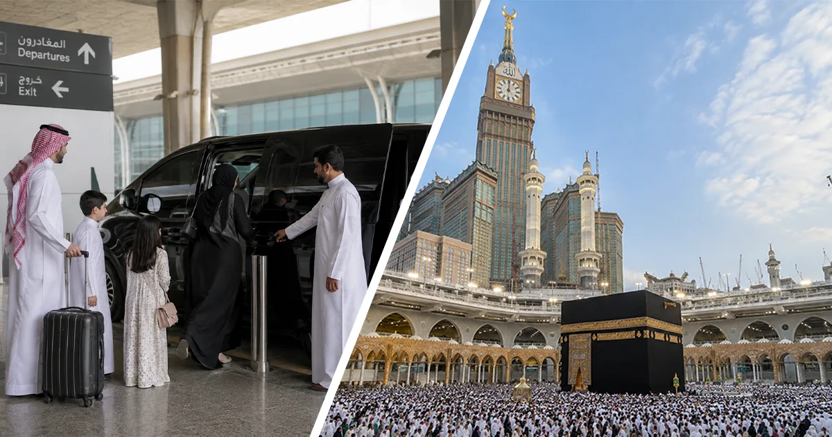 Jeddah Airport to Makkah Hotel (Visit Visa)