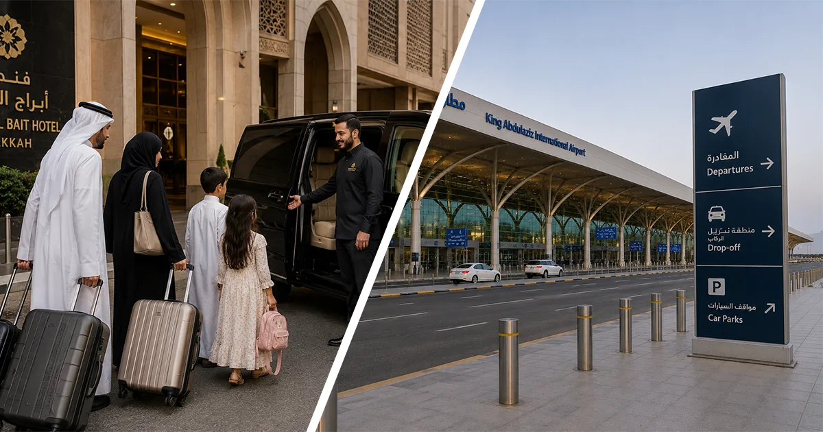 Makkah Hotel to Jeddah Airport