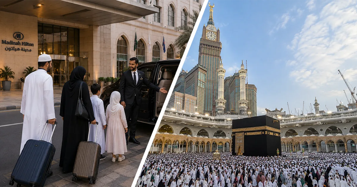 Madinah Hotel to Makkah Hotel